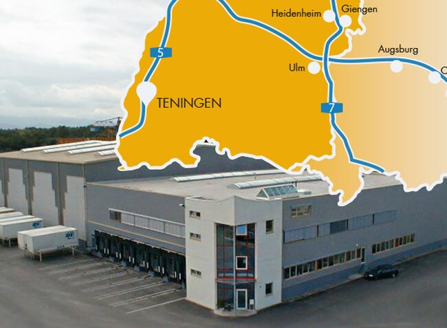Lagerlogistik bei Freiburg, rund um Weil am Rhein, Alsfeld und Basel