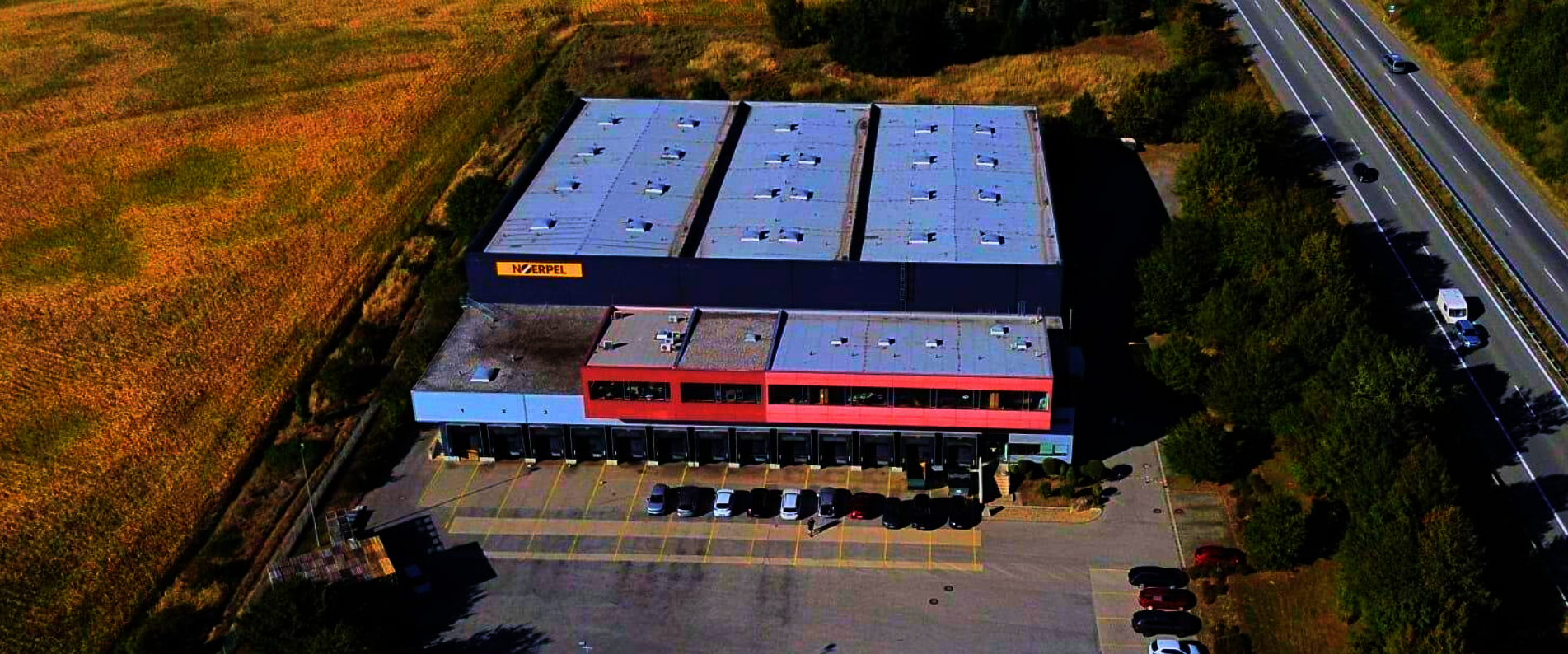 Passau Spedition Vogelperspektive