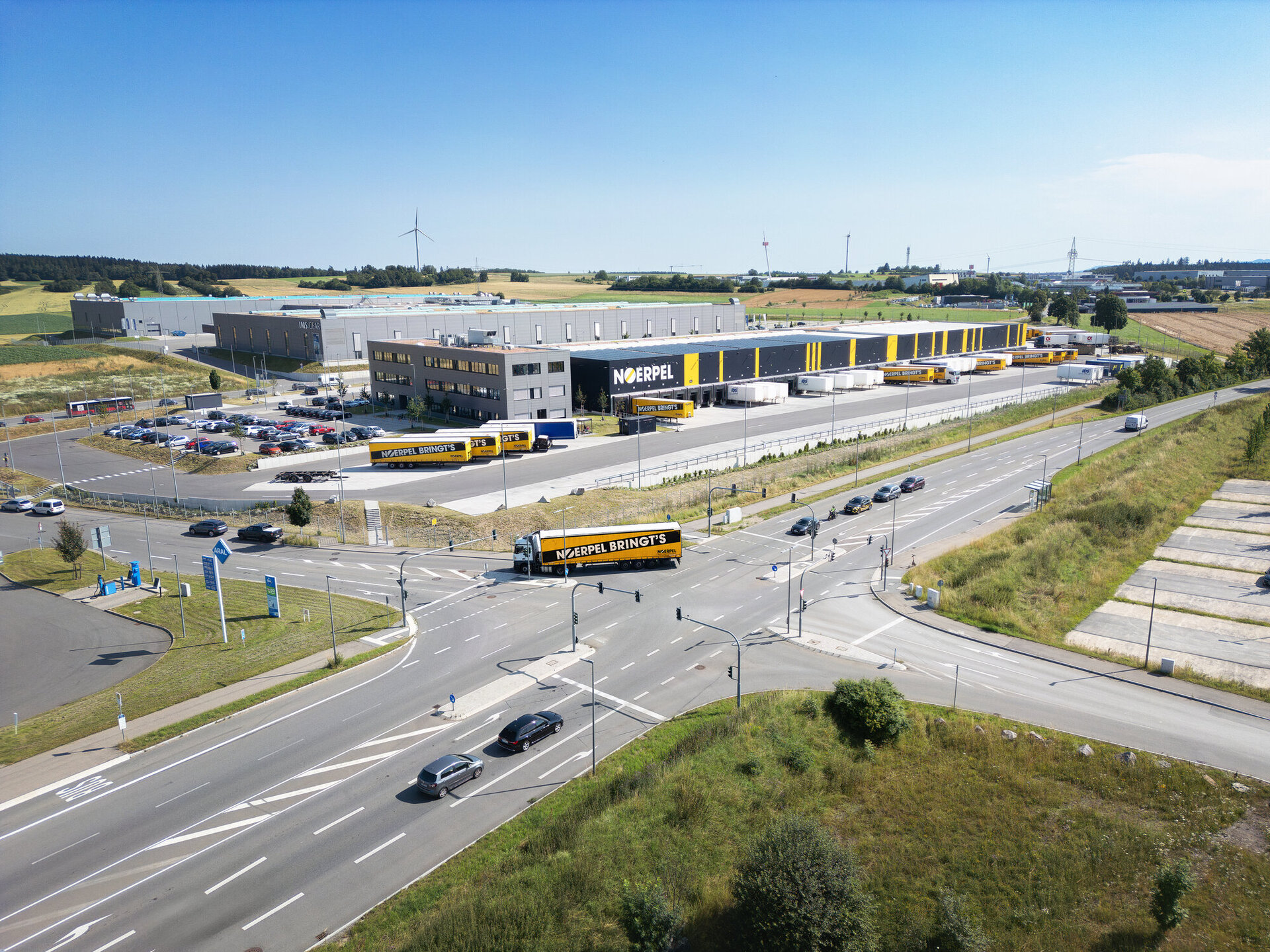 Drohne Südwest Ansicht Villingen Schwenningen Spedition