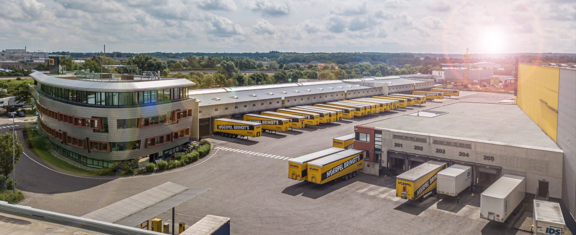 Standort Ulm Luftbildaufnahme