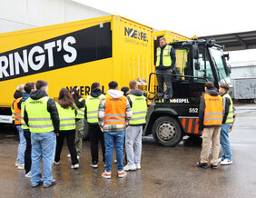 Ulm Spedition Azubi Führung