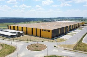 Standort Giengen II Logistikhalle Luftaufnahme