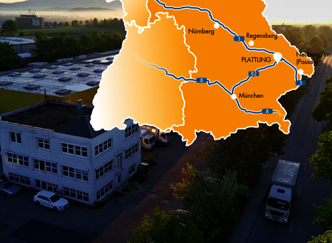 Transportunternehmen bei Deggendorf, Straubing, Landshut und Ingolstadt