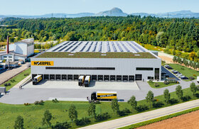 Standort Singen Logistikhalle Luftaufnahme