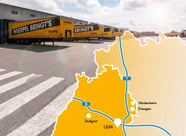 Spedition nahe Neu-Ulm, zwischen Krumbach, Ehingen und Günzburg